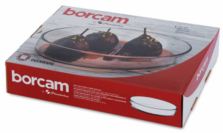 Pasabahce Borcam Oval Tray 2360cc Clear - Premium Bakeware from Pasabahce Essentials - Just $45!
