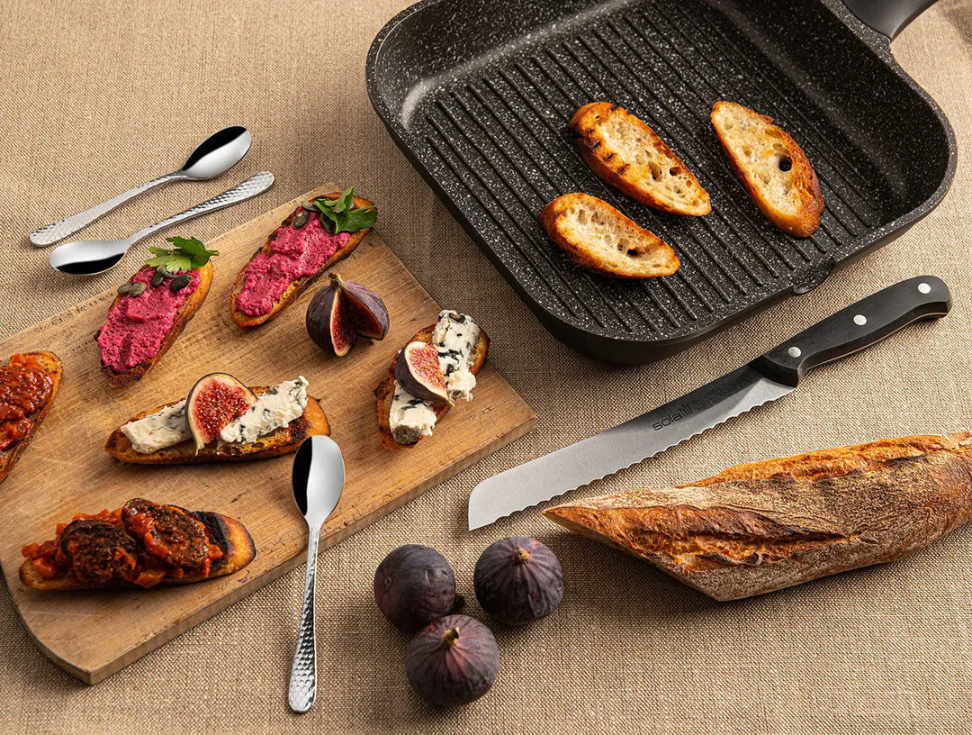 Sola Cast Aluminum Grill Pan 28 cm - Premium Cookware from Sola - Just $415!