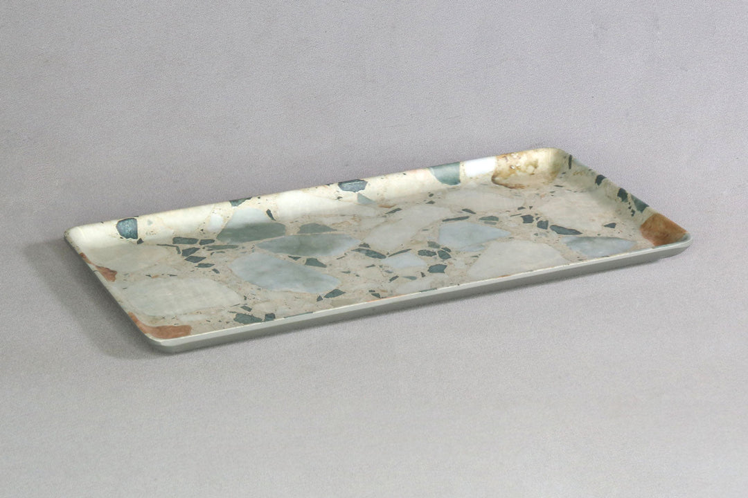 Efay Melamine Terrazzo Platter Corrase 2/4 Baker - Premium Platters from Efay - Just $45!