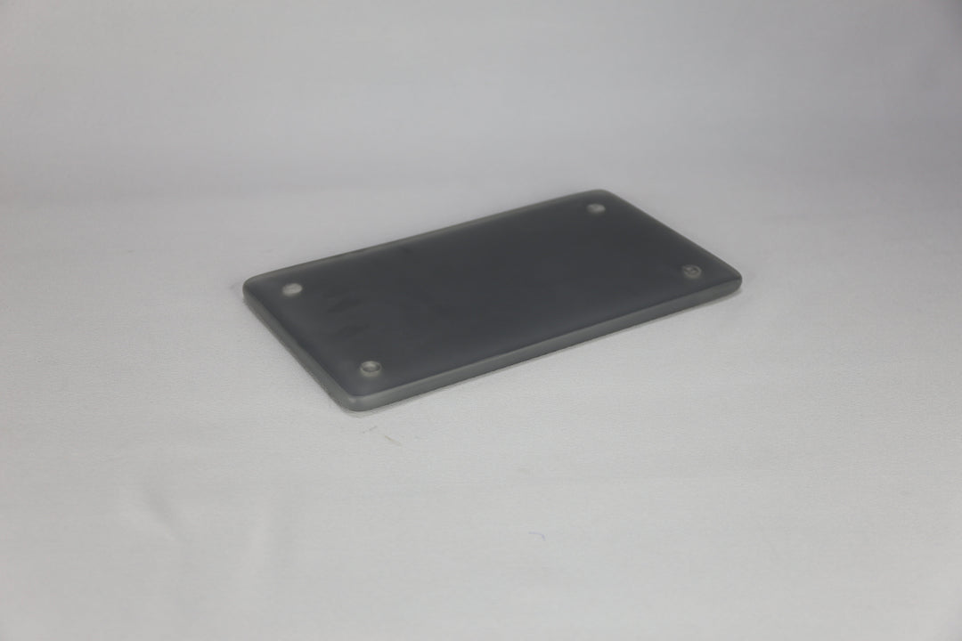 Efay Melamine Crystal Pastry Rectangular Tray 1/3 Grey - Premium Tray from Efay - Just $145!