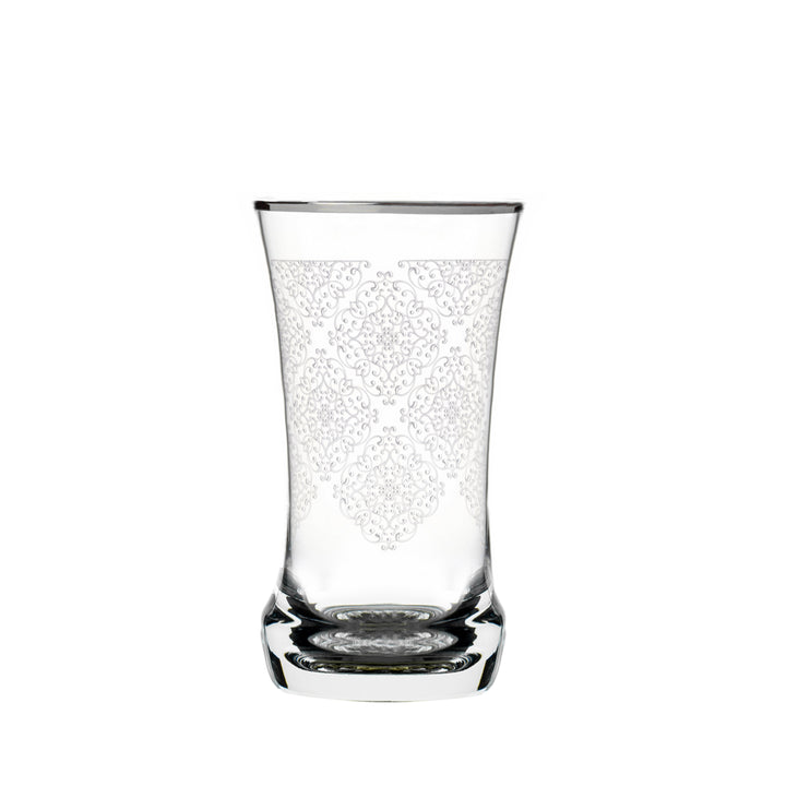 Dimlaj Perla Set of 6 Pcs Crystal Tumblers (Platinum) - Premium Tumblers from Perla By Dimlaj - Just $370!