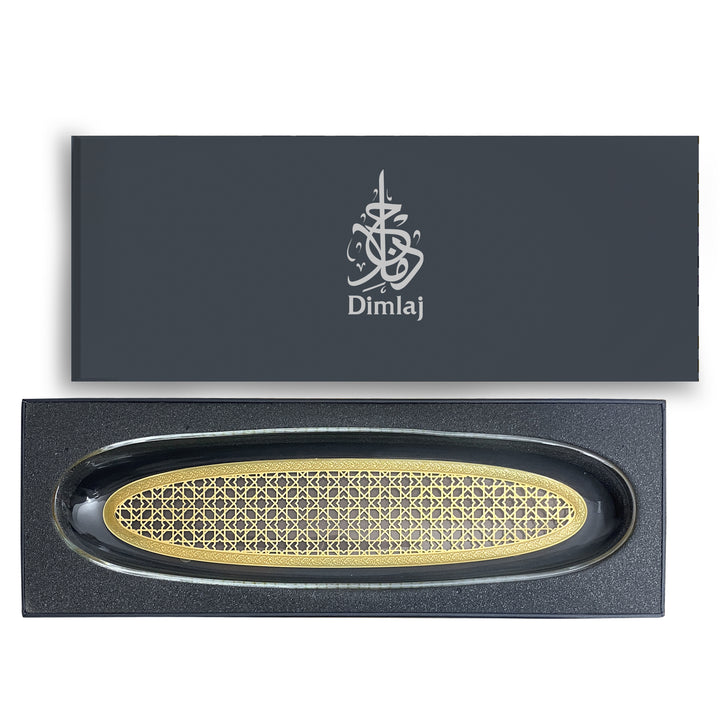 Dimlaj Cordoba Oval Plate Gold