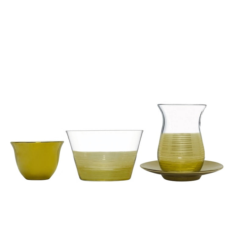 Dimlaj Touch Set of 19 Pcs Assorted Drinkware - Premium Drinkset from Dimlaj Touch - Just $175!