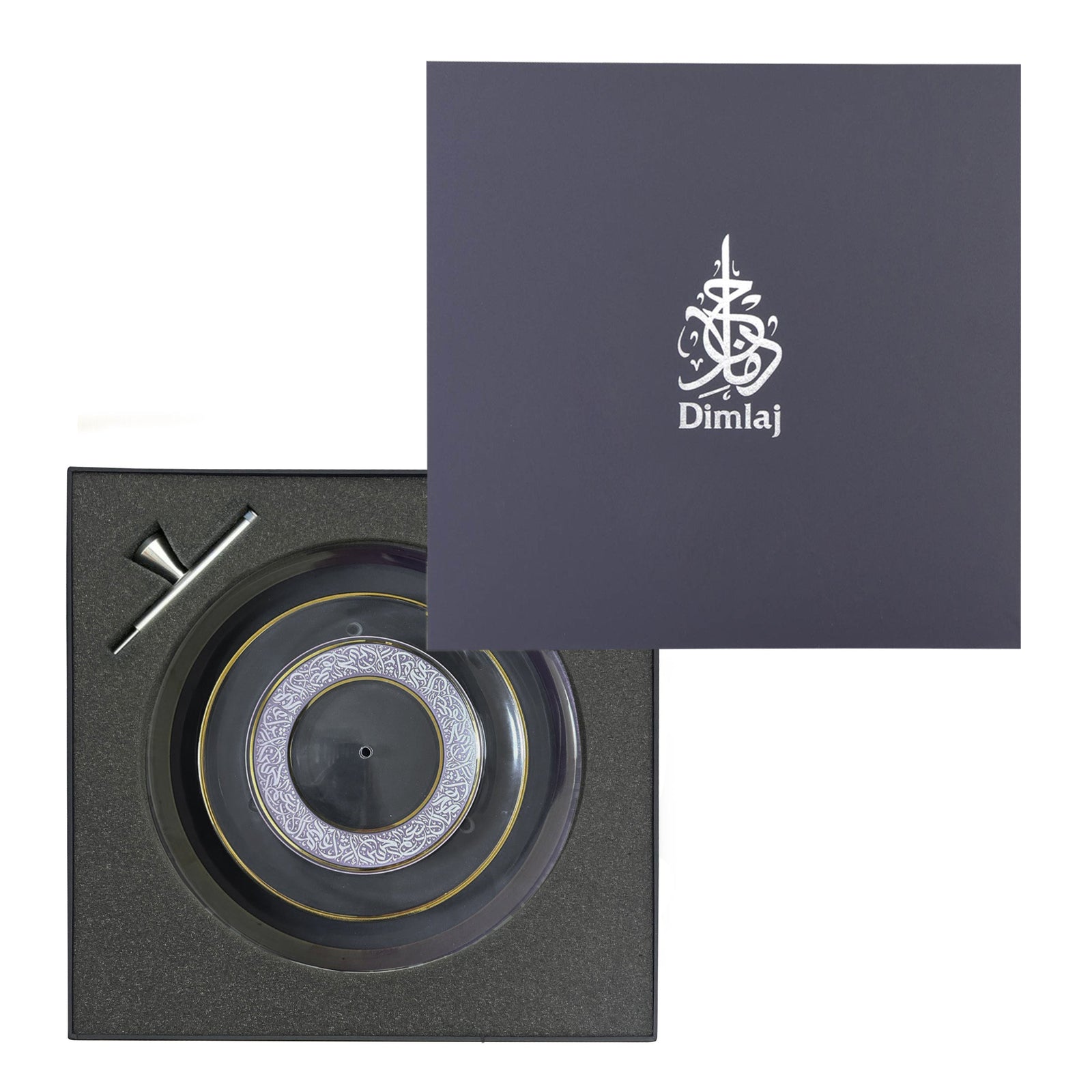 Dimlaj Nagham 3 Tiered Tray (Gold & Pink) - Premium Trays from Nagham By Dimlaj - Just $790!