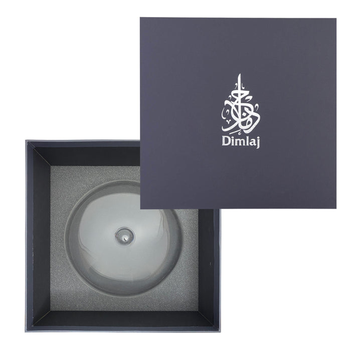 Dimlaj Nagham Footed Serving Bowl (Gold & Pink) - Premium  from Nagham By Dimlaj - Just $650!