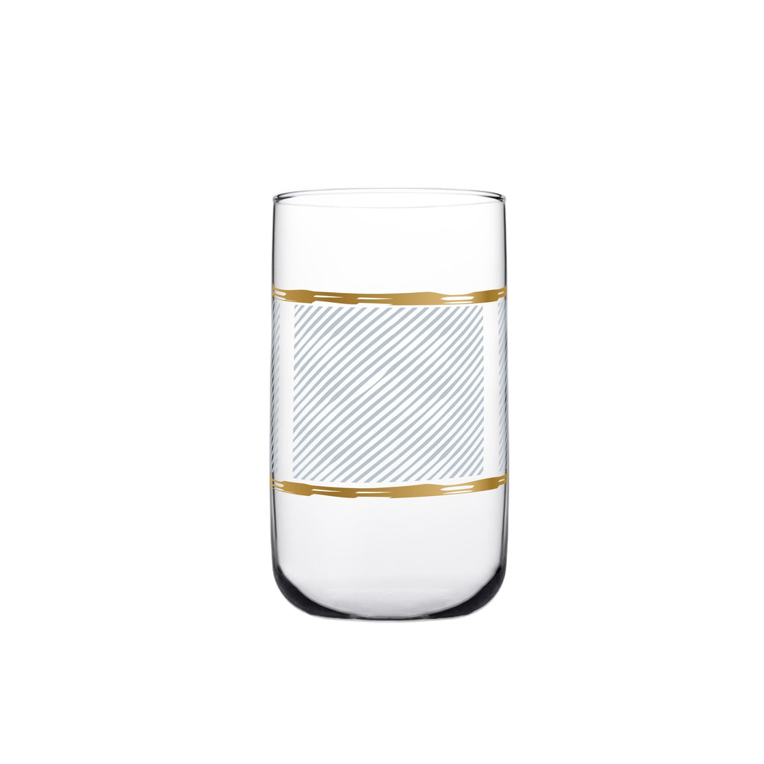 Dimlaj Touch Nirvana Set of 6 Pcs Long Tumblers Gold - Premium  from Dimlaj Touch - Just $135!