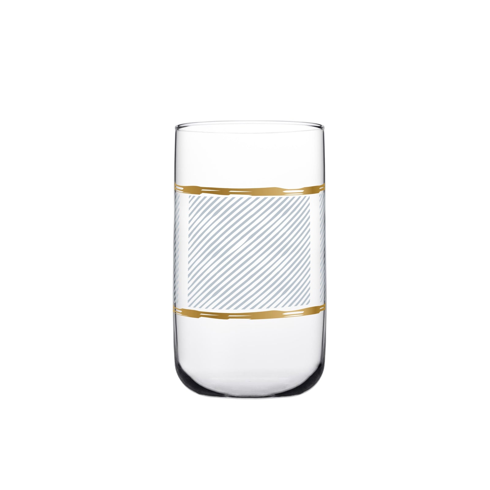 Dimlaj Touch Nirvana Set of 6 Pcs Long Tumblers Gold - Premium  from Dimlaj Touch - Just $135!