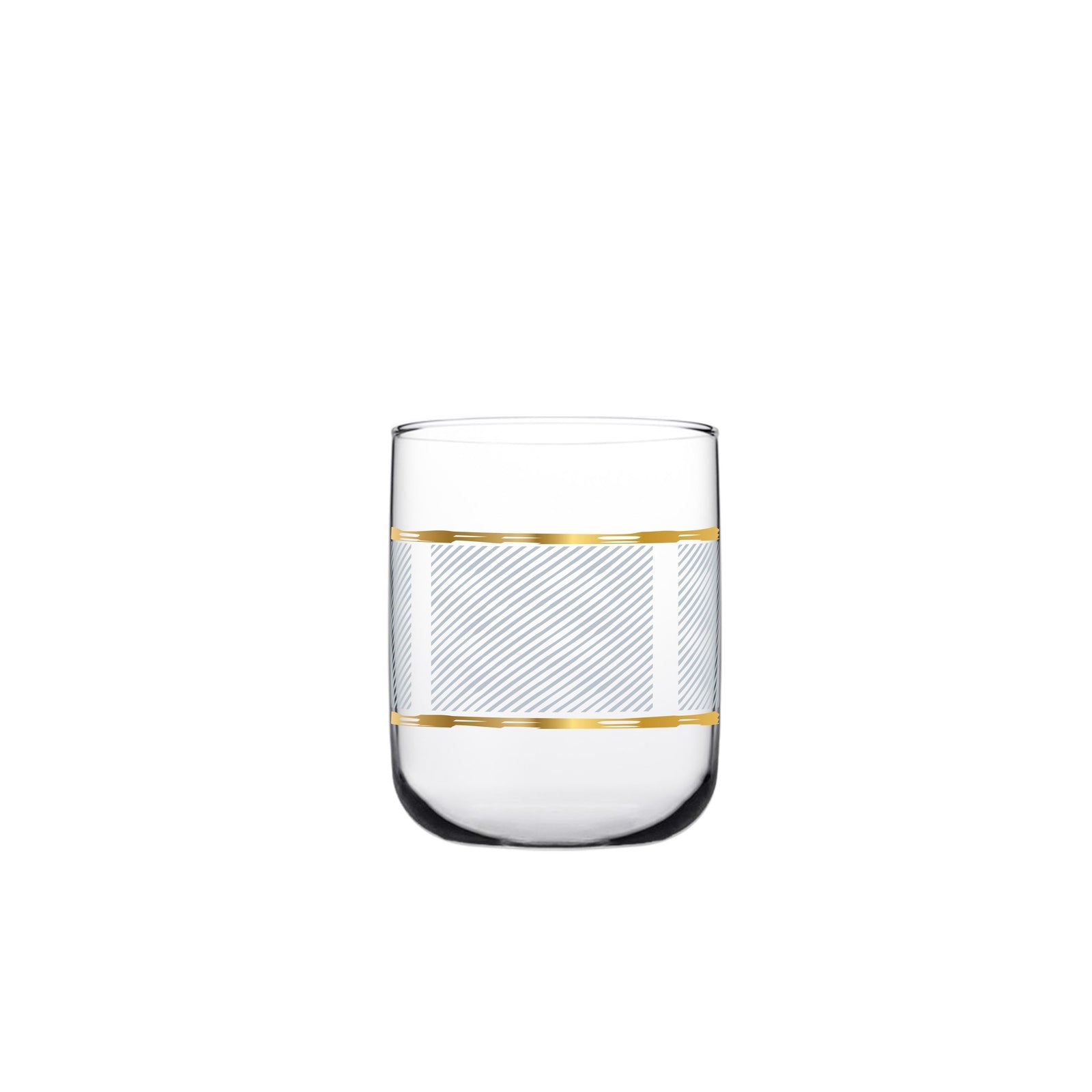 Dimlaj Touch Nirvana Set of 6 Pcs Short Tumblers Gold - Premium  from Dimlaj Touch - Just $135!