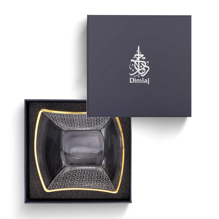 Dimlaj Ivory Large Serving Bowl (Gold) - Premium Bowl from Ivory By Dimlaj - Just $490!