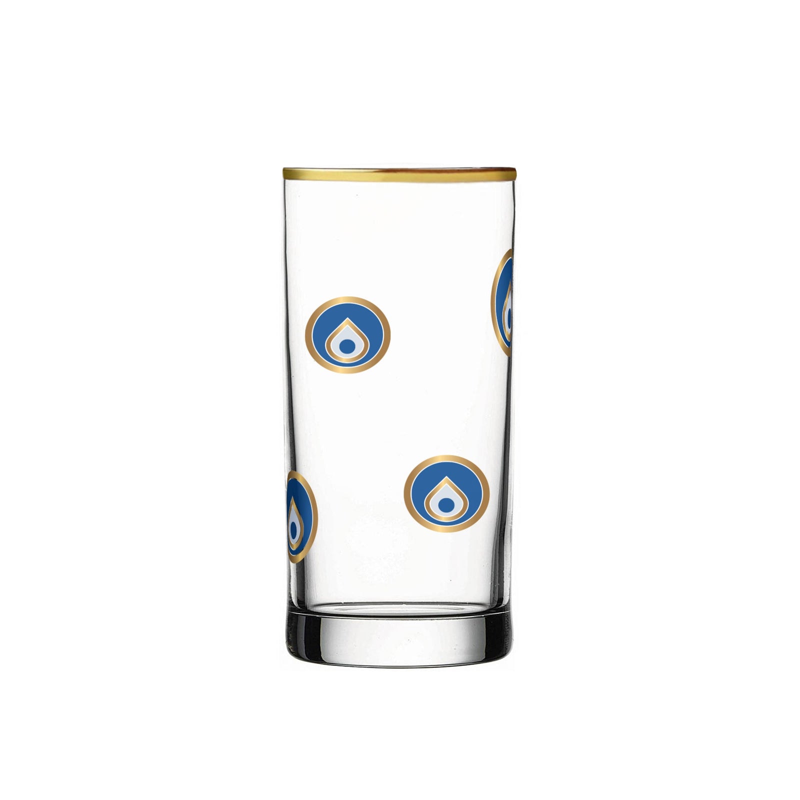 Dimlaj Charm Set of 6 Pcs Tumblers (Gold) - Premium Tumblers from Charm By Dimlaj - Just $250!