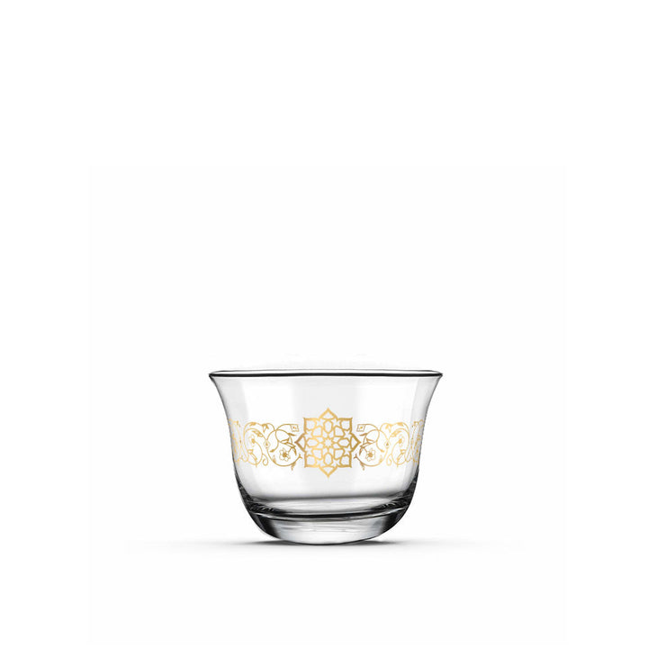 Dimlaj Touch Solo Set of 12 Pcs Cawa Cups Gold - Premium Cawa Cups from Dimlaj Touch - Just $135!