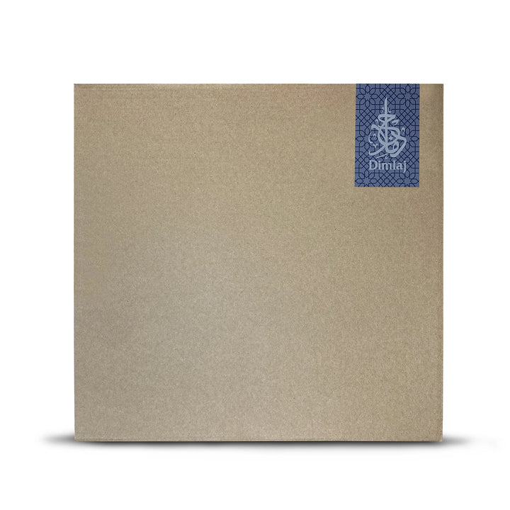 Dimlaj Nagham Set of 18pcs PU Leather Table Accessories Amber - Premium  from Nagham By Dimlaj - Just $375!