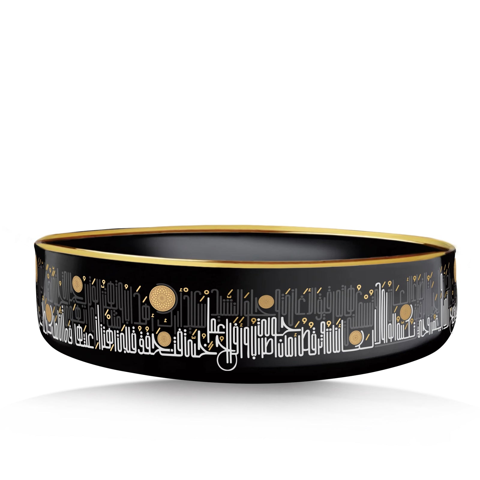 Dimlaj Hayat Large Serving Bowl (Gold) - Premium Serving Bowls from Hayat By Dimlaj - Just $700!