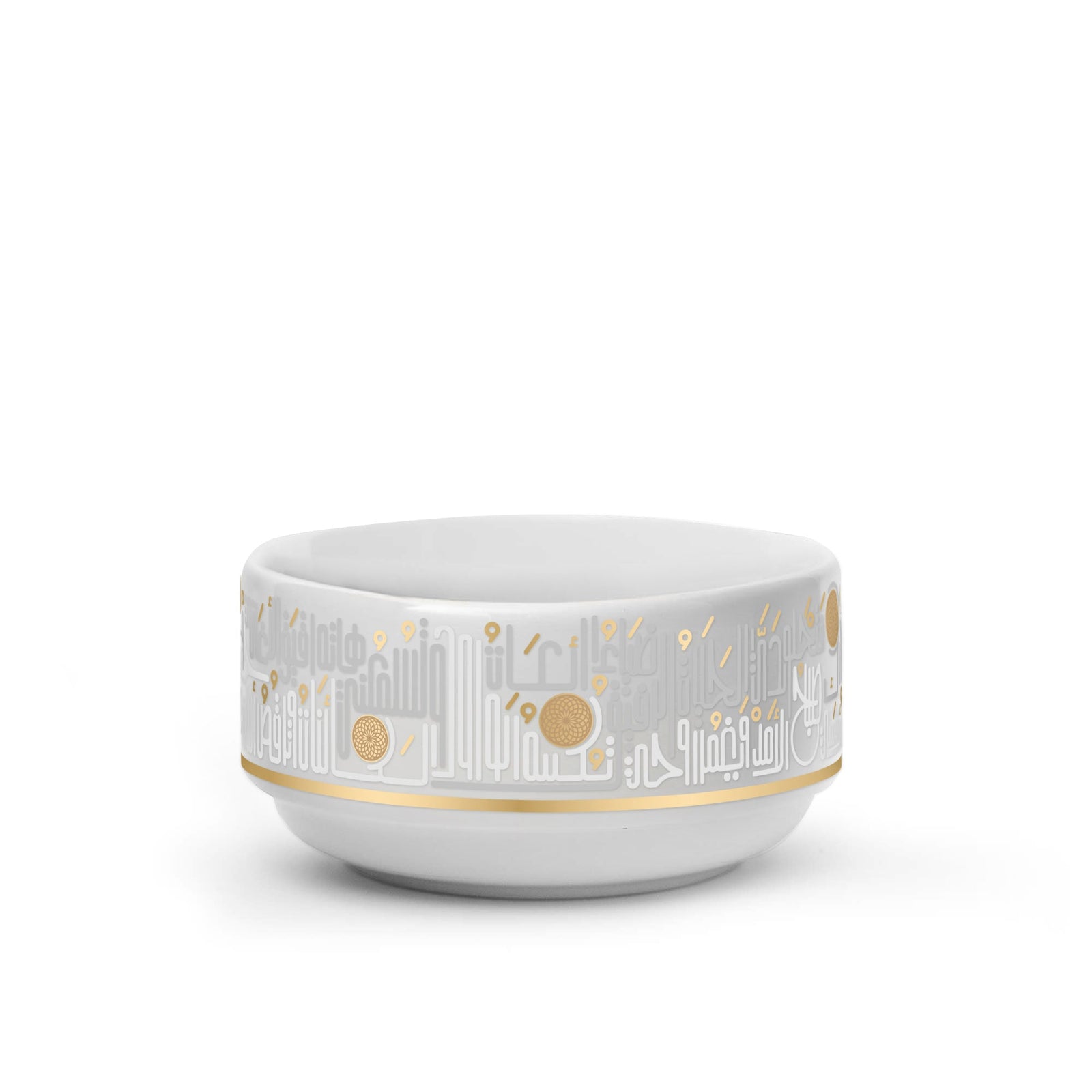 Dimlaj Hayat Set of 4 Pcs Porcelain Bowls (Gold) - Premium Serving Bowls from Hayat By Dimlaj - Just $750!