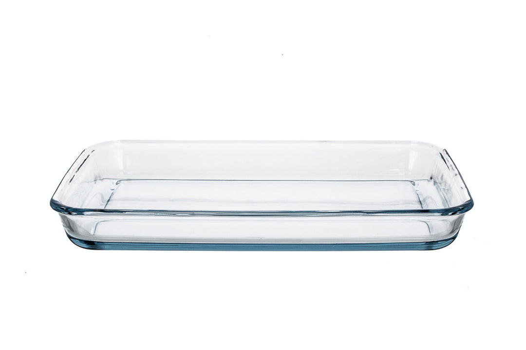 Pasabahce Borcam Rectangular Tray 1900cc Clear - Premium Bakeware from Pasabahce Essentials - Just $25!