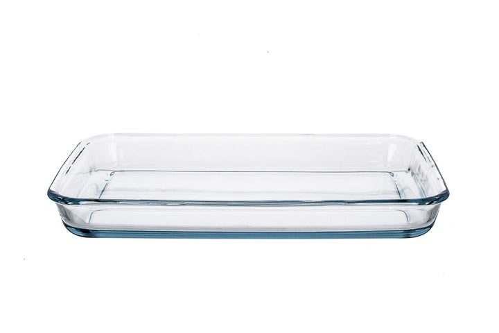 Pasabahce Borcam Rectangular Tray 1900cc Clear - Premium Bakeware from Pasabahce Essentials - Just $25!