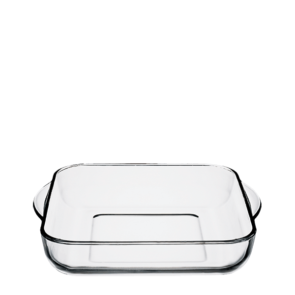 Pasabahce Borcam Square Tray 3200cc Clear - Premium Bakeware from Pasabahce Essentials - Just $45!