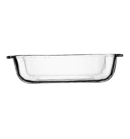Pasabahce Borcam Square Tray 2000cc Clear - Premium Bakeware from Pasabahce Essentials - Just $30!