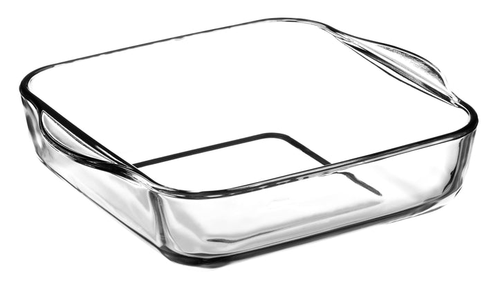 Pasabahce Borcam Square Tray 2000cc Clear - Premium Bakeware from Pasabahce Essentials - Just $30!