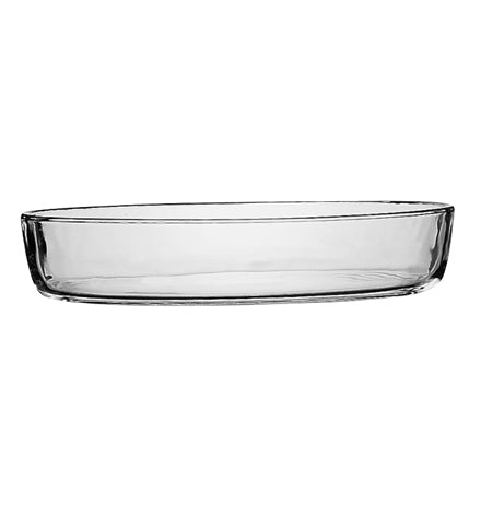 Pasabahce Borcam Oval Tray 2360cc Clear - Premium Bakeware from Pasabahce Essentials - Just $45!