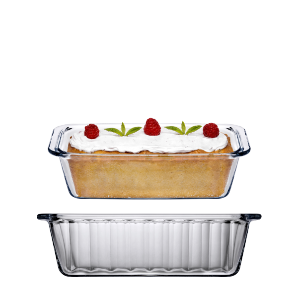 Pasabahce Borcam Midi Cake Dish 1120cc Clear - Premium Bakeware from Pasabahce Essentials - Just $25!
