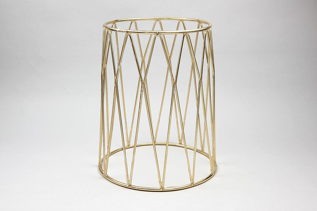 Efay Diamond Crown Stand 12" Golden - Premium Stands from Efay - Just $50!