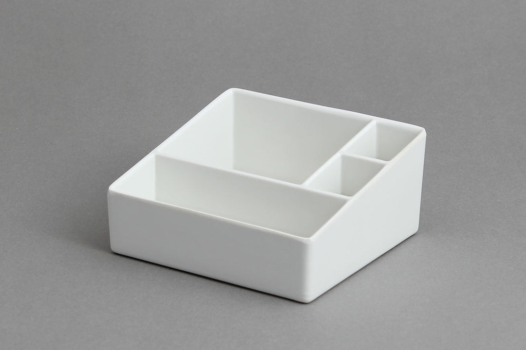 Efay 4 Compartment Beverage Box Ivory - Premium compartment Box from Efay - Just $15!