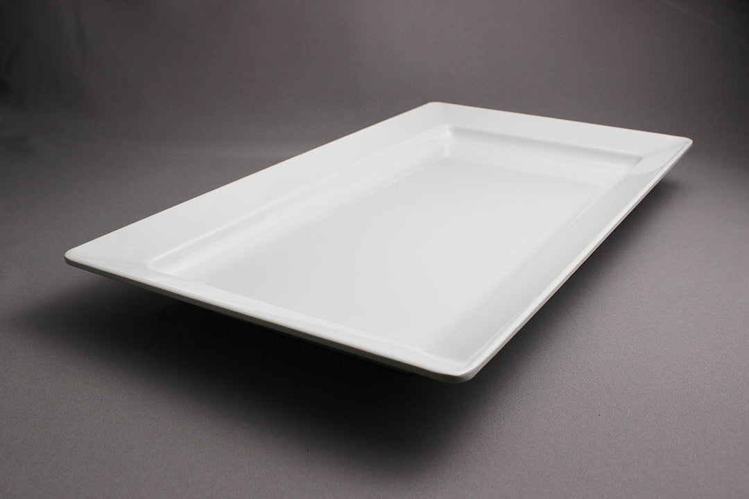 Efay Melamine Dido Rectangular Plate 22" Ivory - Premium Plate from Efay - Just $90!