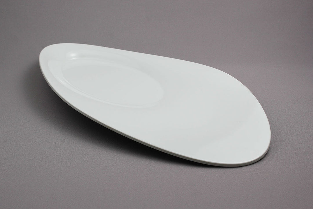 Efay Melamine Mehindi Large Serving Oval Platter 21' Ivory - Premium Platters from Efay - Just $55!