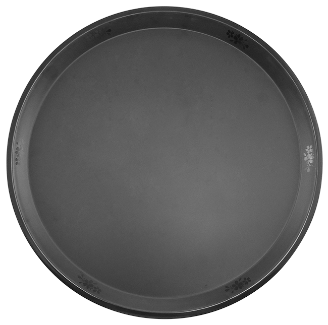Efay Melamine Sakura Platter 14" Black - Premium Platters from Efay - Just $40!