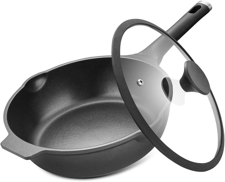 Sola Cast Aluminum Wok with lid 28 cm - Premium Cookware from Sola - Just $475!