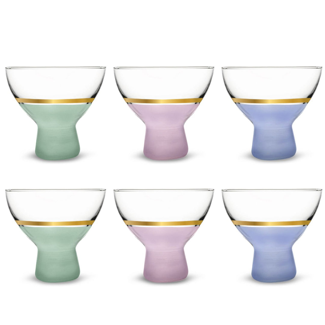Dimlaj Touch Luminous Set of 6 Pcs Ice Cream Cups - Premium Ice Cream Cups from Dimlaj Touch - Just $135!
