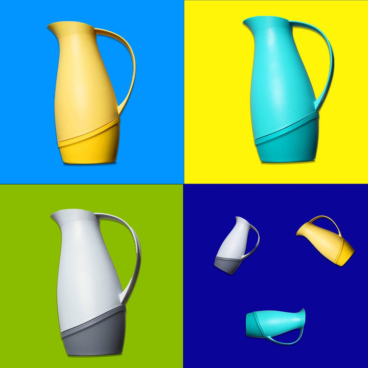 Dimlaj Touch Aura Lemon Yellow Vacuum Flask - Premium Flasks from Aura by Dimlaj - Just $39.99!