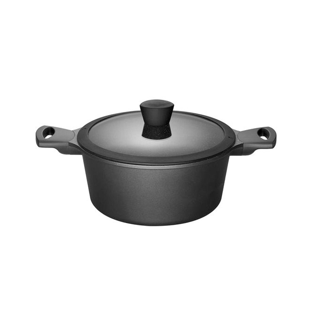 Sola Cast Aluminum Casserole with lid 20 cm - Premium Cookware from Sola - Just $390!