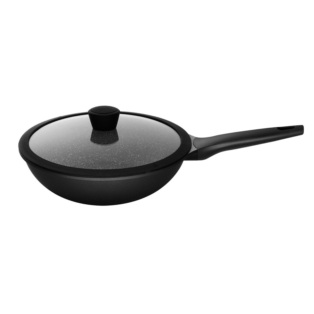 Sola Cast Aluminum Wok with lid 28 cm - Premium Cookware from Sola - Just $475!