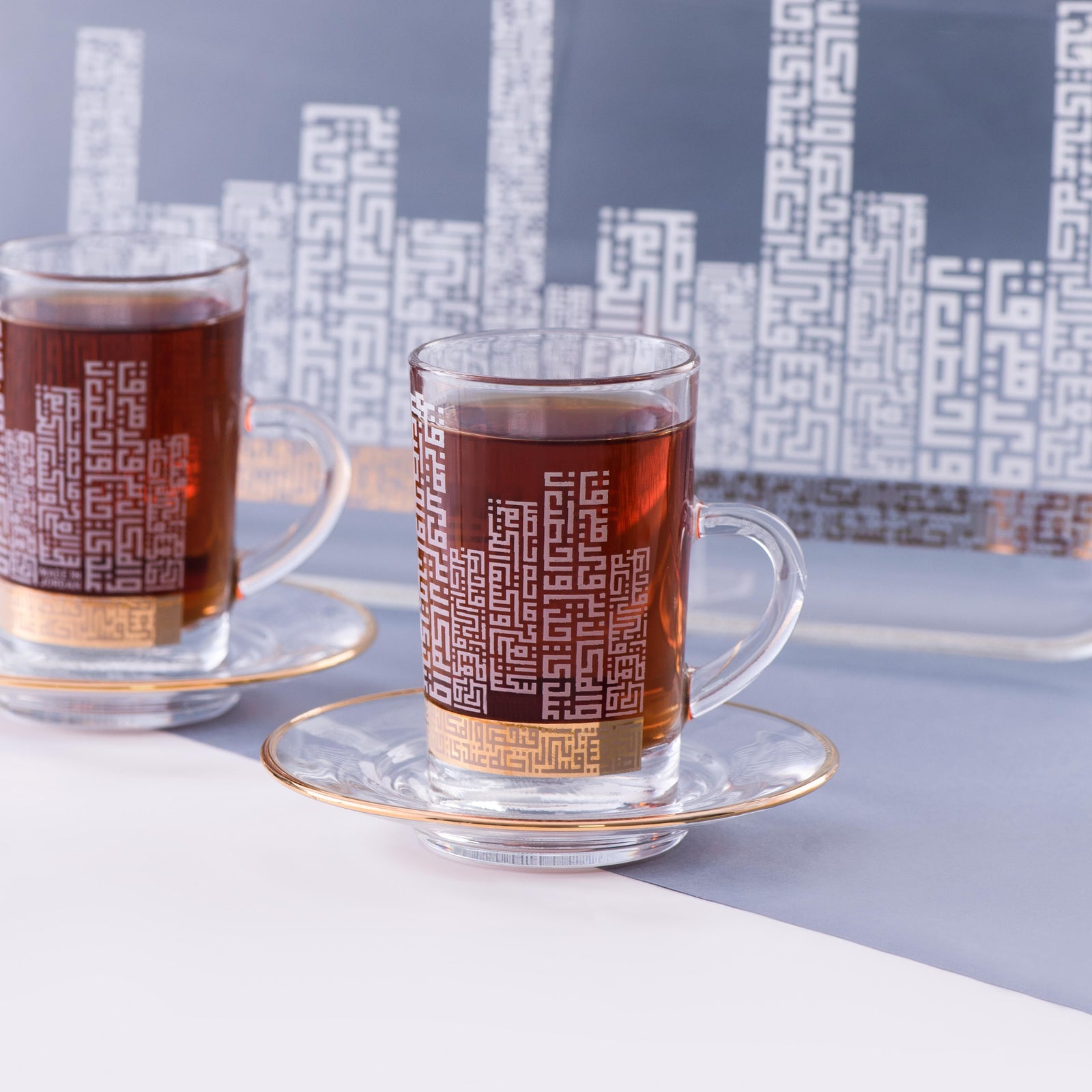 Dimlaj Abraj Set of 20 Pcs Assorted Drinkware (Gold) - Premium Gift Sets from Abraj By Dimlaj - Just $370!