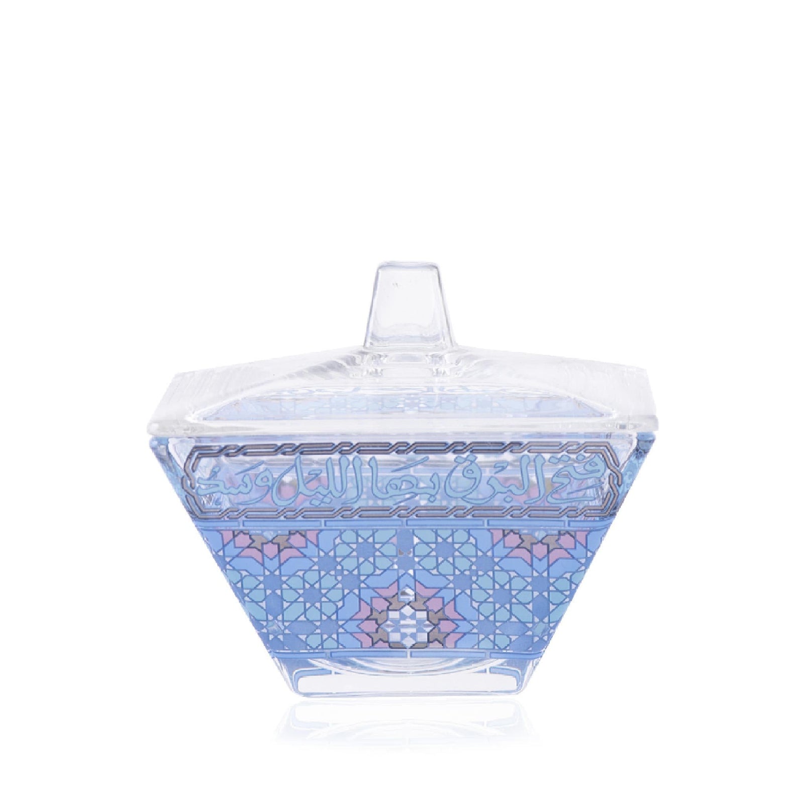 Dimlaj Melange Sugar Bowl with Lid (Platinum & Blue) - Premium Sugar Bowls from Melange By Dimlaj - Just $160!
