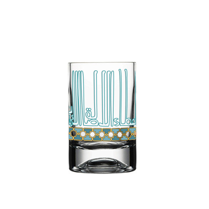Dimlaj Asala Set of 6 Pcs Short Tumblers (Gold & Green) - Premium Short Tumblers from Asala By Dimlaj - Just $265!