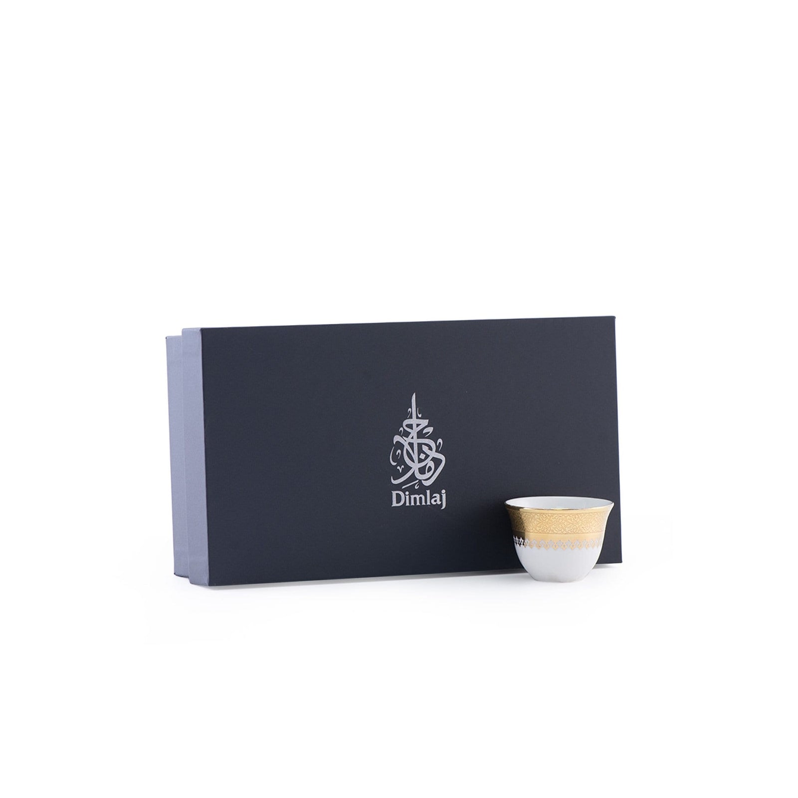 Dimlaj Cordoba Set of 6 Pcs Cawa Cups (Gold) - Premium Cawa Cups from Cordoba By Dimlaj - Just $200!