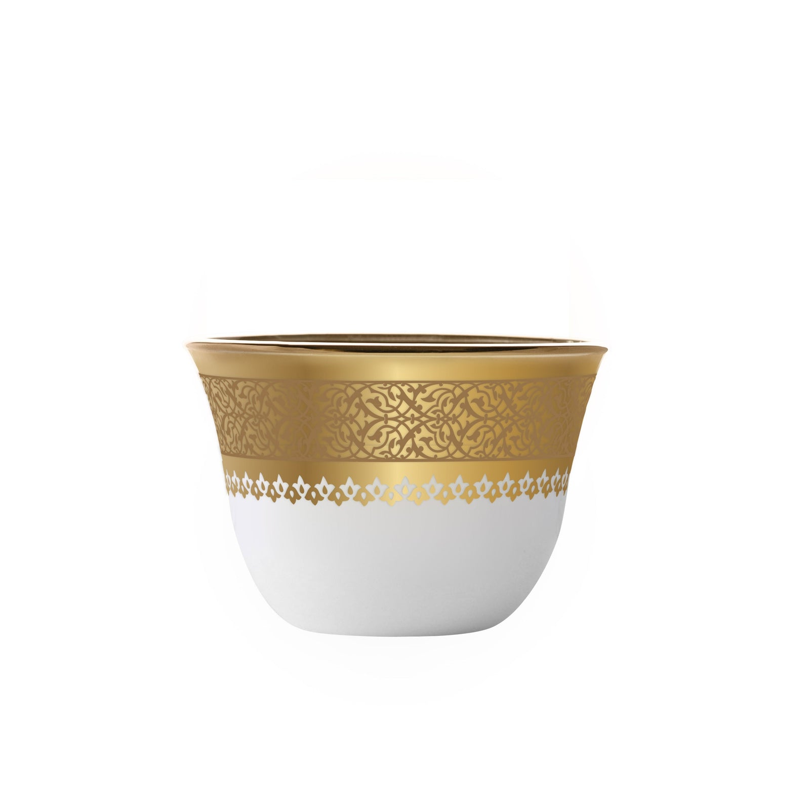 Dimlaj Cordoba Set of 6 Pcs Cawa Cups (Gold) - Premium Cawa Cups from Cordoba By Dimlaj - Just $200!