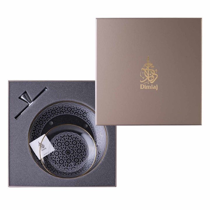 Dimlaj Ivory 2 Tiered Tray (Gold) - Premium Stands from Ivory By Dimlaj - Just $275!