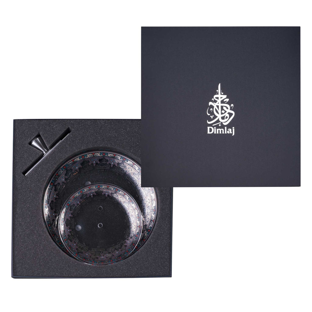 Dimlaj Suroor 2 Tiered Tray (Platinum) - Premium Stands from Suroor By Dimlaj - Just $265!