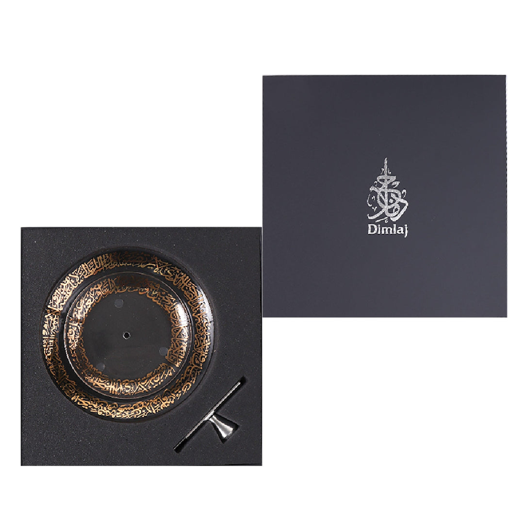 Dimlaj Kareem 2 Tiered Tray (Gold) - Premium Stands from Kareem By Dimlaj - Just $210!