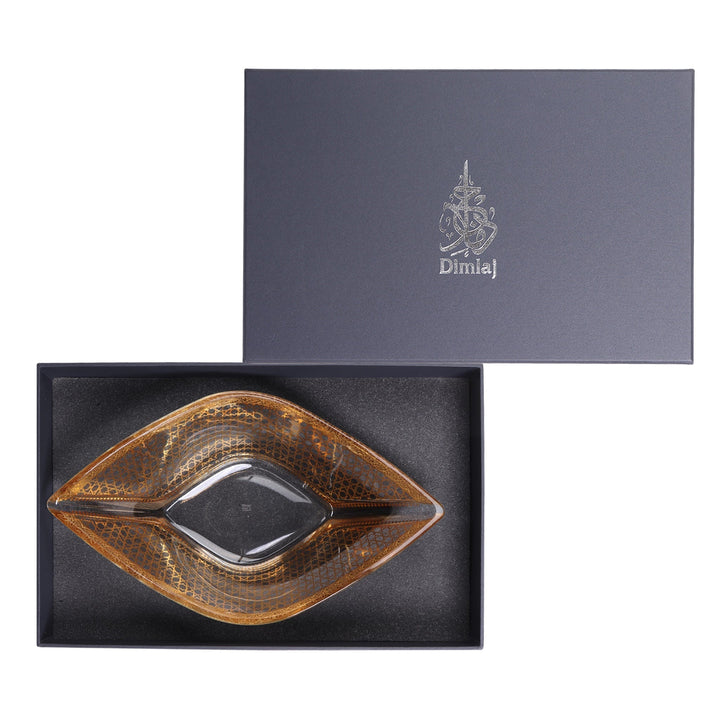 Dimlaj Cordoba Large Serving Bowl (Gold) - Premium Serving Bowls from Cordoba By Dimlaj - Just $265!