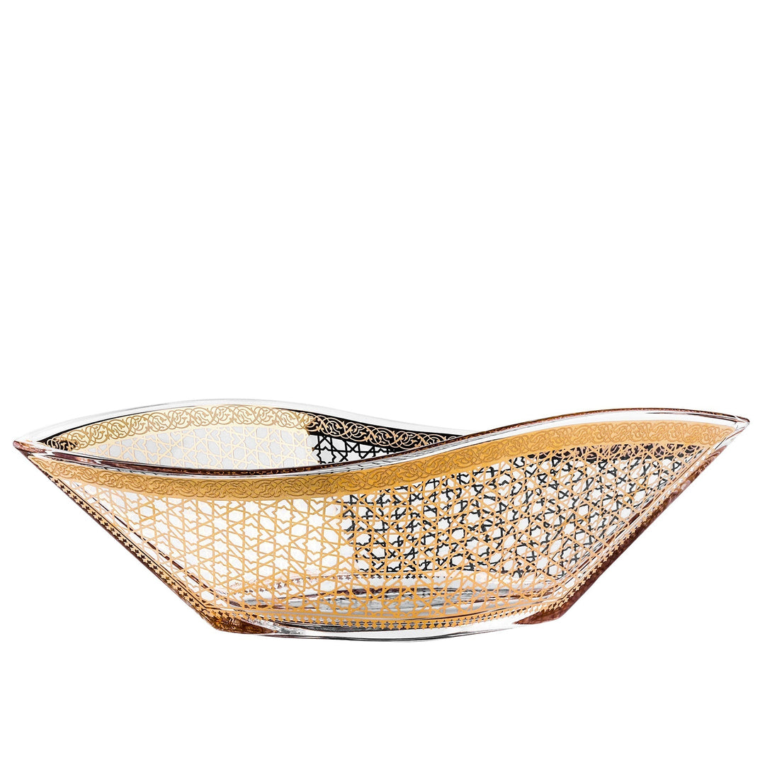 Dimlaj Cordoba Large Serving Bowl (Gold) - Premium Serving Bowls from Cordoba By Dimlaj - Just $265!
