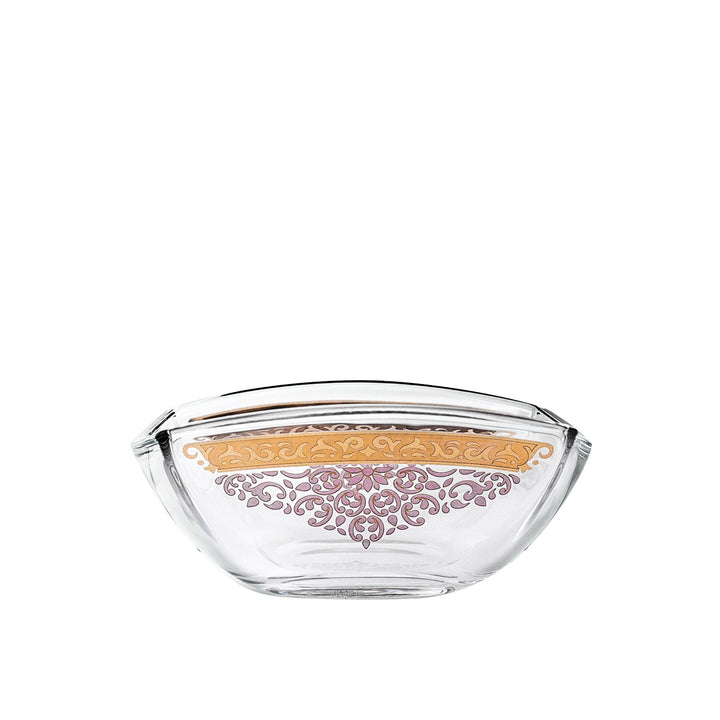 Dimlaj Selena Set of 6 Pcs Serving Bowls (Gold & Pink) - Premium Serving Bowls from Selena By Dimlaj - Just $252!
