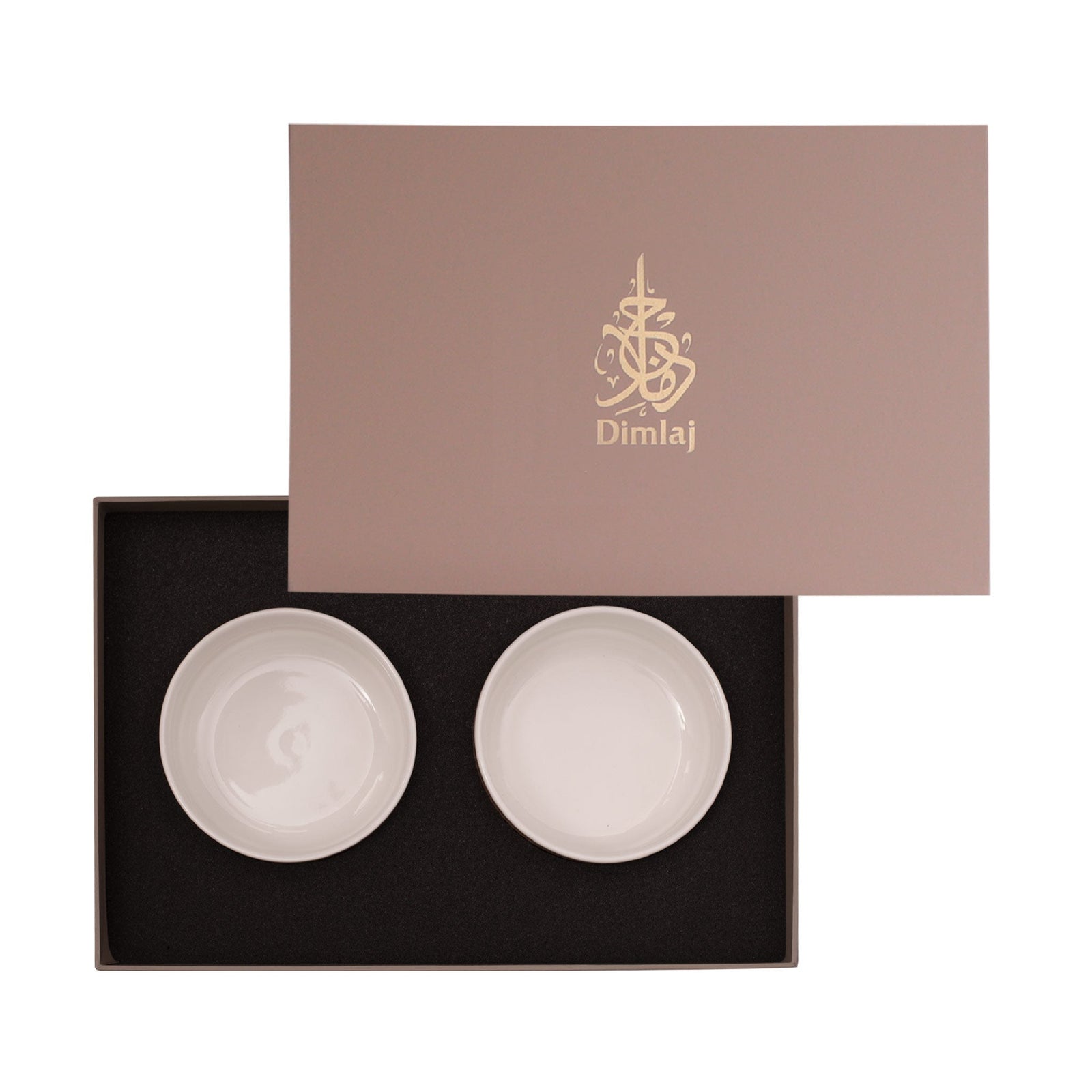 Dimlaj Selena Set of 2 Pcs Porcelain Bowl set (Gold & Pink) - Premium Bowls from Selena By Dimlaj - Just $156!