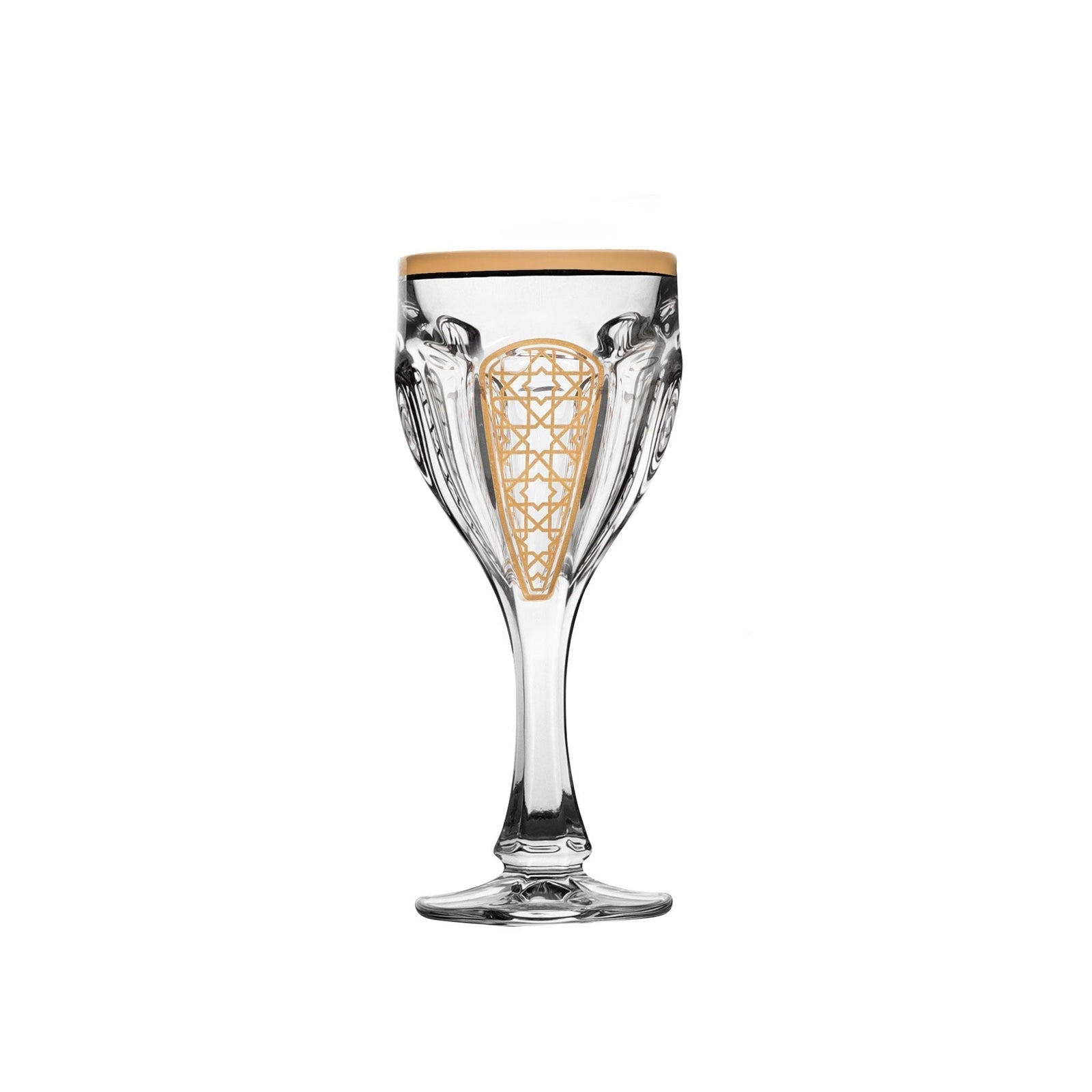 Dimlaj Cordoba Set of 4 Pcs Flute Stems (Gold) - Premium Flute Stemware from Cordoba By Dimlaj - Just $420!