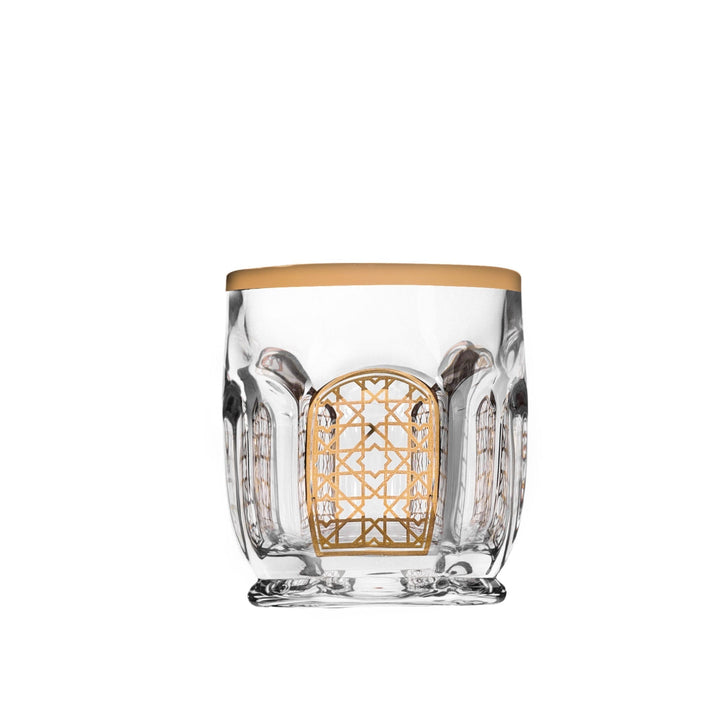 Dimlaj Cordoba Set of 4 Pcs Short Tumblers (Gold) - Premium Short Tumblers from Cordoba By Dimlaj - Just $420!