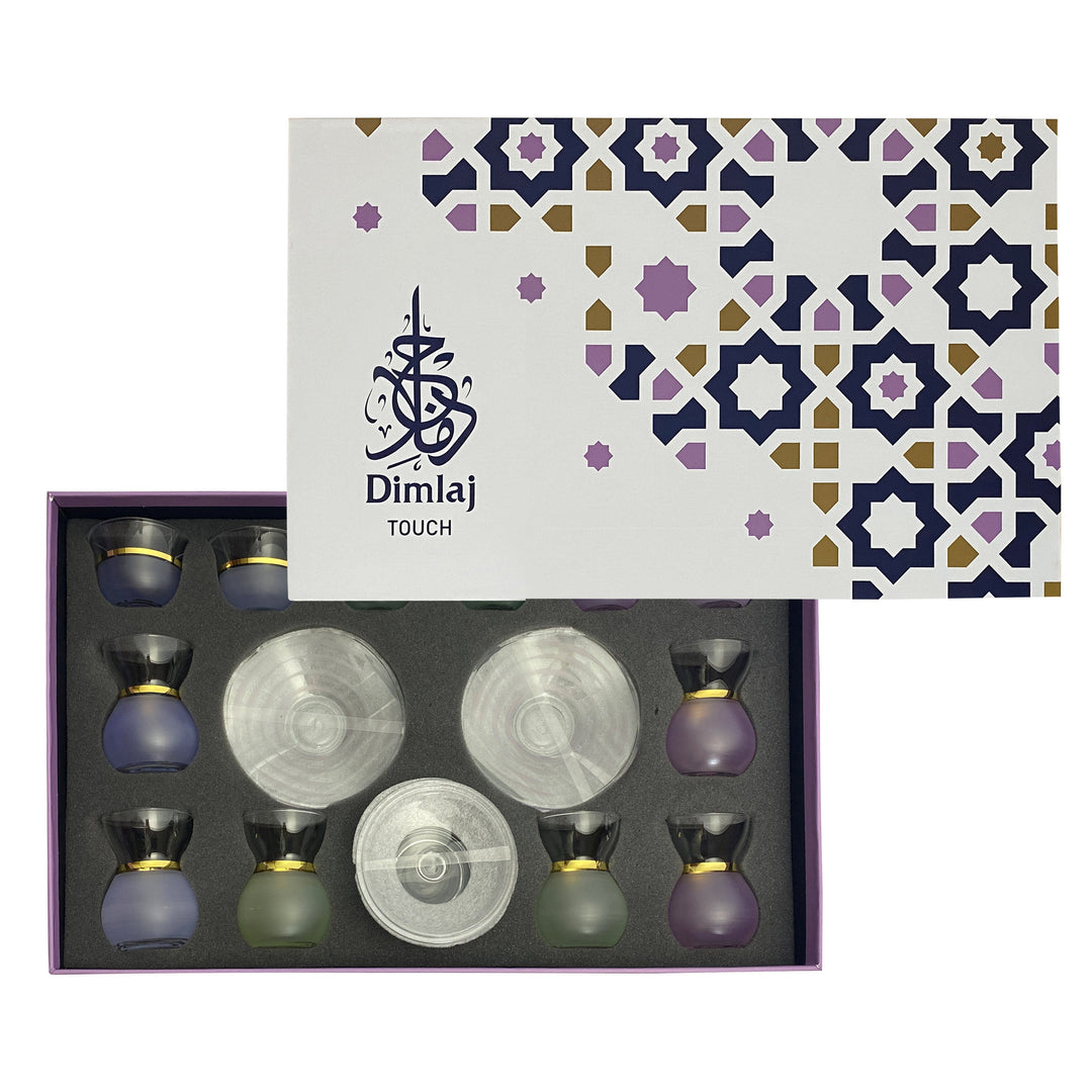 Dimlaj Touch Luminous Set of 20 Pcs Assorted Drinkware - Premium Gift Set from Dimlaj - Just $175!